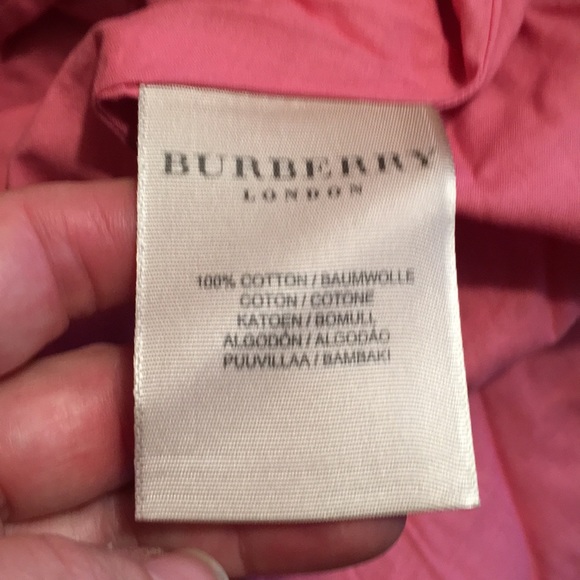 Burberry size 4 excellent cond cotton flowing - Picture 2 of 7